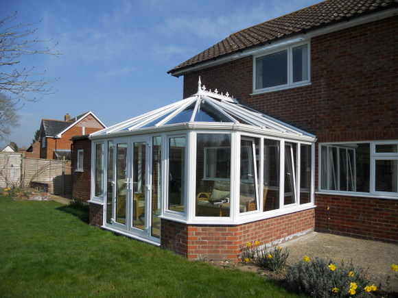 Victorian Conservatory with Pilkington Activ Blue glass